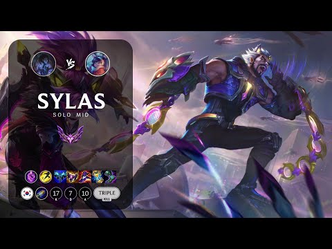 Sylas Mid vs Nunu & Willump - KR Master Patch 12.22