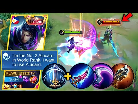HYPER ALUCARD NEW FULL DAMAGE ITEM BUILD! TOP 1 SUPREME ALUCARD BEST BUILD 2022! - MLBB