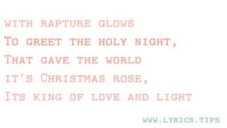 Gesu Bambino, with Lyrics