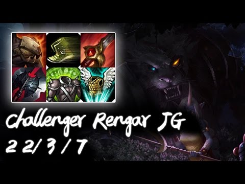 Challenger Rengar Jungle vs Elise | Korea High Elo Replays