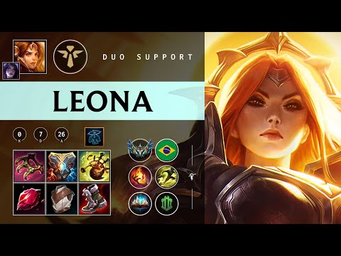 Leona Support vs Nami - BR Challenger Patch 26.02