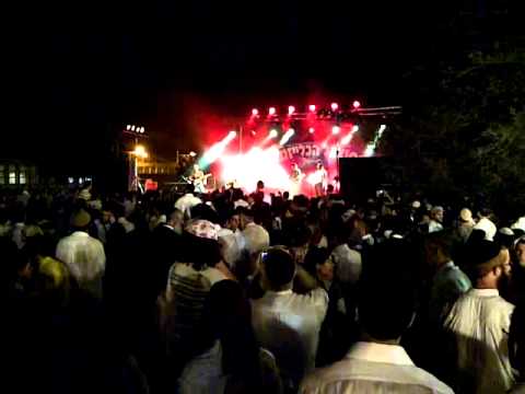 Adi Ran at the Tsfat klezmer festival, August 2011