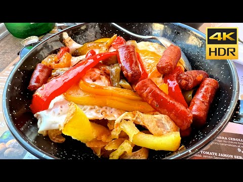 Jantar no Cañas y Tapas 🍽️🇪🇸 | Serris, França 🇫🇷