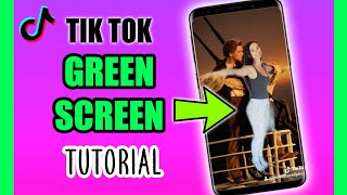 Tik Tok Green Screen Effect Tutorial - Easy