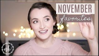 NOVEMBER 2017 FAVORITES! | beauty, clothing, home, baby| Natalie Bennett