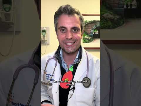 The secret to soothing a sore throat? Hot Sauce! #shorts #sorethroat