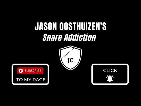 Jason Oosthuizen's Snare Drum Addiction - Prt 2 - Pearl 14'' x 6.5'' Ian Paice Signature Snare Drum