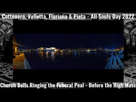 Daqq ta' Libra Minn Knejjes Differenti 2022 - Kottonera, Valletta & Floriana - f'Jum l-Erwieħ Kollha