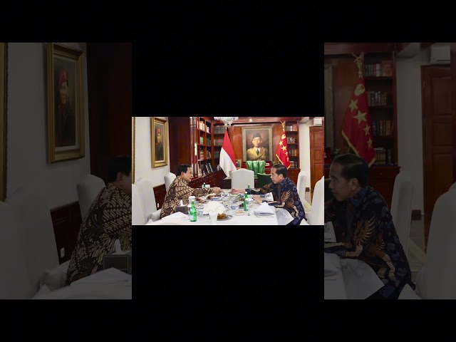 Pak Jokowi Temui Presiden Prabowo