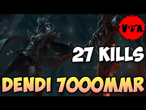 Dota 2 - Dendi 7000 MMR Plays Phantom Assassin vol #1 - Ranked Match