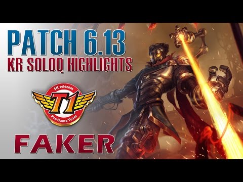 SKT T1 Faker - Viktor Mid Lane - KR LOL Master 188LP Highlights
