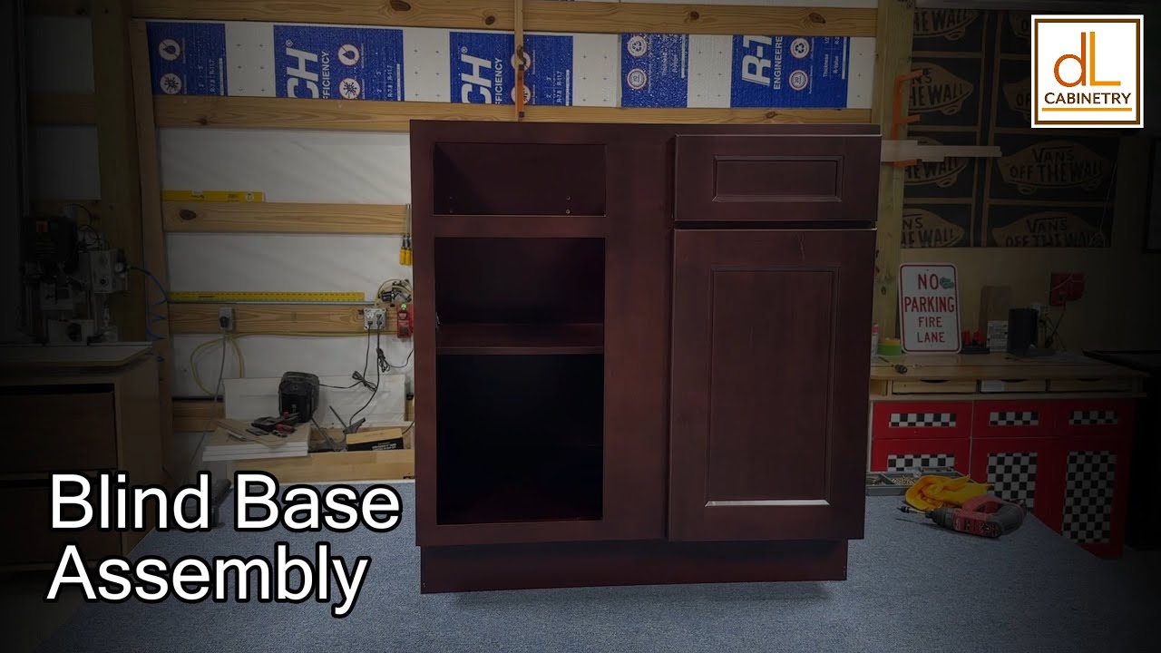 Base Blind Corner Cabinet Assembly Made Simple!