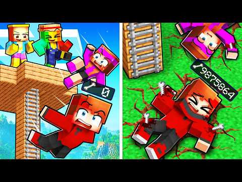 On s'est cassé TOUS LES OS sur Minecraft !