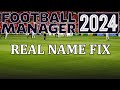 Football Manager 2024 - Real name fix and German national team | FM24 licensing fix for PC and Mac