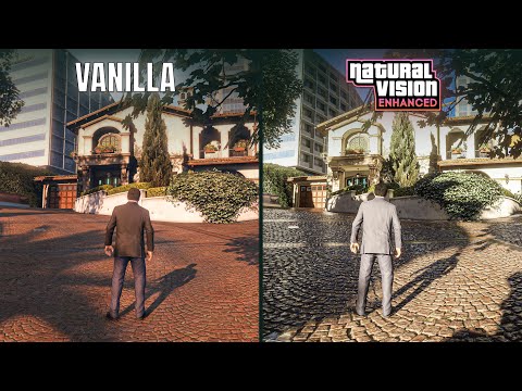 GTA V – Vanilla vs NaturalVision Enhanced | Graphics Comparison