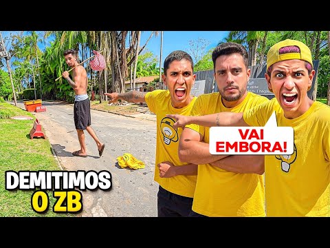 DEMITIMOS O ZB DA TROPA DOS R *Ele chorou !