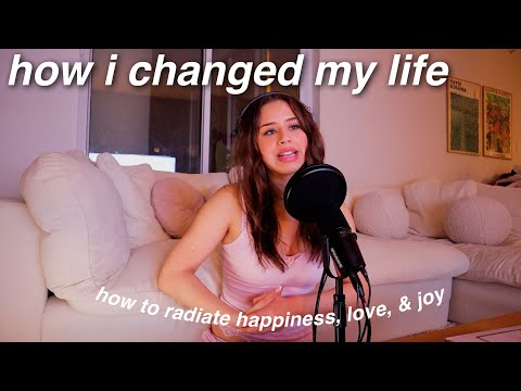 HOW TO GO FROM LOW VIBES TO HIGH VIBES | living with intention, radiating love, & feeling alive