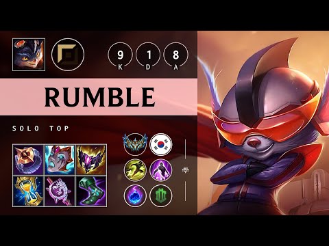 Rumble Top vs Jayce - KR Challenger Patch 25.04