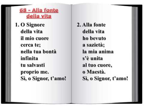 68 Alla fonte della vita - Innario Chiesa Cristiana Avventista del Settimo Giorno 2014