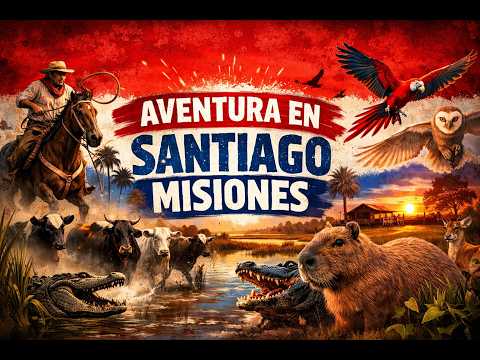 Santiago Misiones la gran Aventura en Estancia las Lomitas #paraguay #naturalezaparaguaya