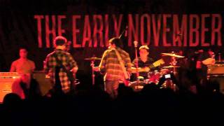 The Early November - Sesame, Smeshame (LIVE HD)