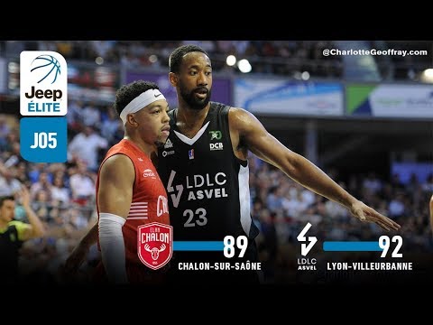 Chalon-sur-Saône vs Lyon-Villeurbanne | J5 Jeep® ÉLITE - 13 Octobre 2018