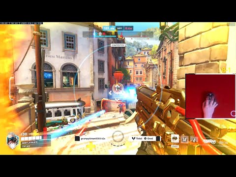 GALE HITSCAN MAIN SOLDIER 76 GAMEPLAY! [ OVERWATCH 2 TOP 500 SEASON 3 ]
