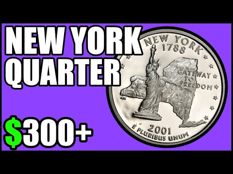2001 New York Quarters Worth Money - How Much Is It Worth and Why, Errors, Varieties, and History