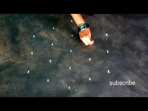 margazhi madham special kolam 5*3dots flower rangoli/pookolam/easyrangoli/lotuskolam/srinithi kolam