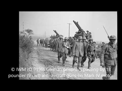 Battle of Amiens, 8 August 1918 in the Great War