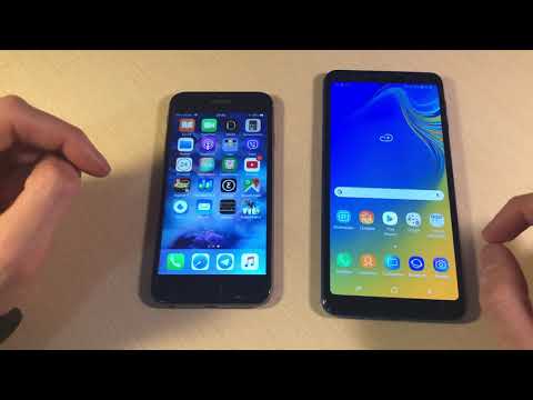 Samsung Galaxy A7 2018 vs iPhone 6S