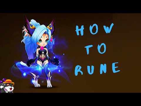 HOW TO RUNE 2A MINA (The Water Martial Cat) | Summoners War