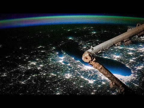 ISS Timelapse - Heading to Chicago at Night (27 Aug 2025)