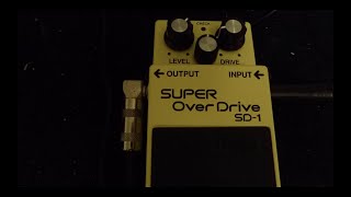 Video thumbnail for Boss SD1 Super Overdrive (Bass) by 3rdStoreyChemist