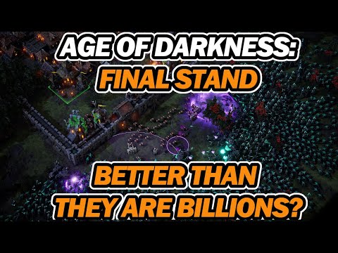 Age of Darkness : Final Stand | NEW RTS GAME | Better than They Are Billions?