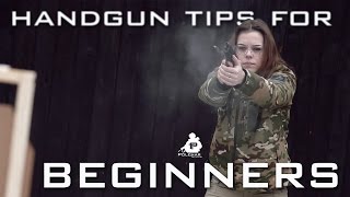 Handgun Tips For Beginners | Training With Manca