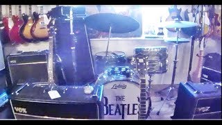 The Beatles amps & guitars of Beatlemania 1963