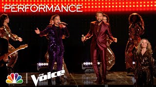 Omar Jose Cardona and John Legend Sing &quot;Signed, Sealed, Delivered&quot; | The Voice Live Finale 2022