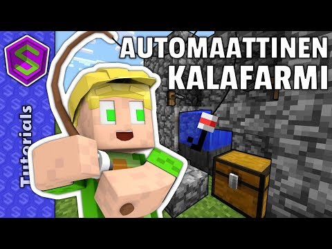 Hiljainen Kalastusfarmi | Minecraft Tutoriaali