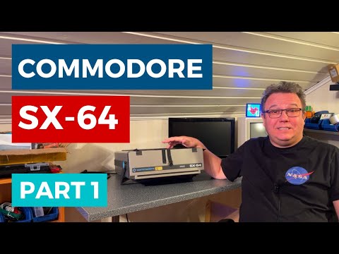 Commodore SX-64 restoration, recapping and repair - Part 1