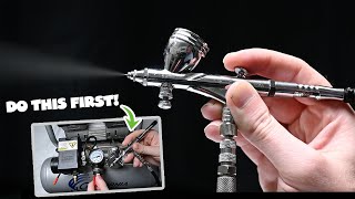 Setting your AIRBRUSH PRESSURE correctly!
