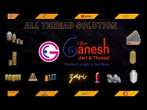 Colorful Zari Thread