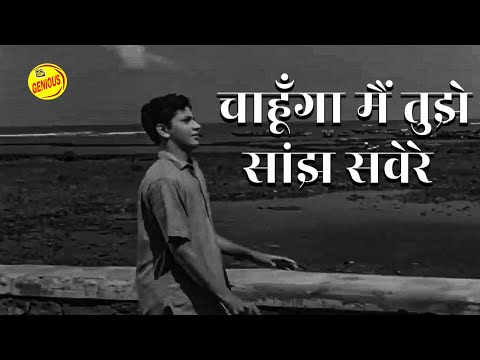 चाहूँगा मैं तुझे सांझ सवेरे | Chahunga Main Tujhe Saanjh Savere | Dosti | Mohammad Rafi Hits