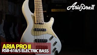 Video thumbnail for PUNCHY LOWS of the Aria Pro II RSB-618/5 Bass! #AriaPro #AriaisBack #AriaBass by Aria Pro Indonesia TV