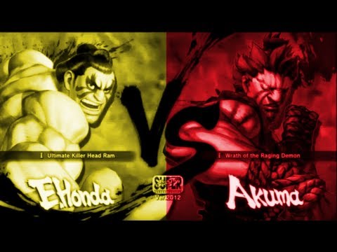o wa re jp [Honda] Vs qal03 [Akuma] SSF4 Arcade Edition 2012 720 HD