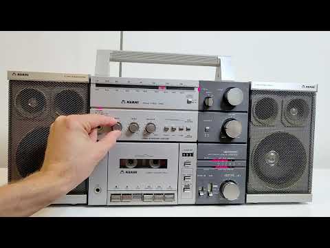 Asahi RD-830R Portable AM/FM Stereo Radio Cassette Recorder image 14