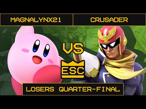 ESC 24 Smash Ultimate Losers Quarter-Final - MagnaLynx21 (Kirby) Vs. Crusader (Captain Falcon)