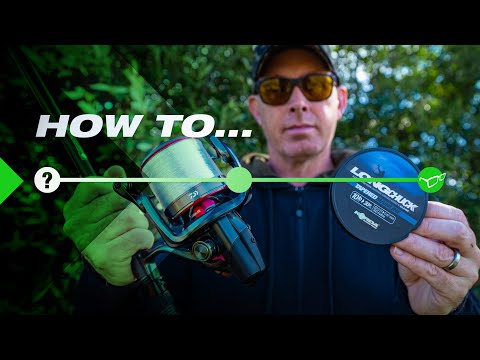 How To Spool Up with TAPERED MAIN LINE | KORDA LONG CHUCK