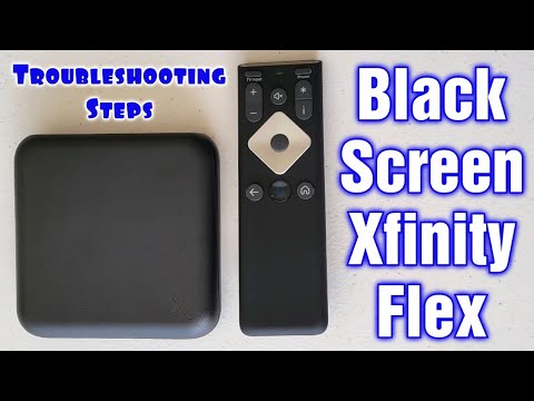 Xfinity Flex Black Screen