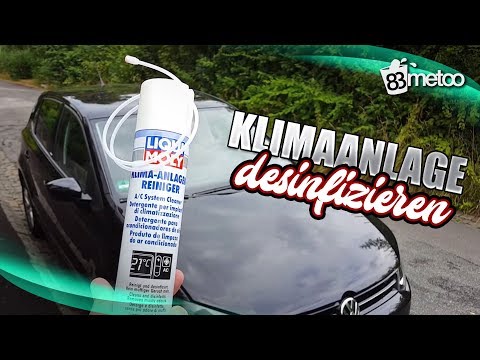 Klimaanlage desinfizieren - Klimaanlage Desinfektion und Innenraumfilter Pollenfilter wechseln